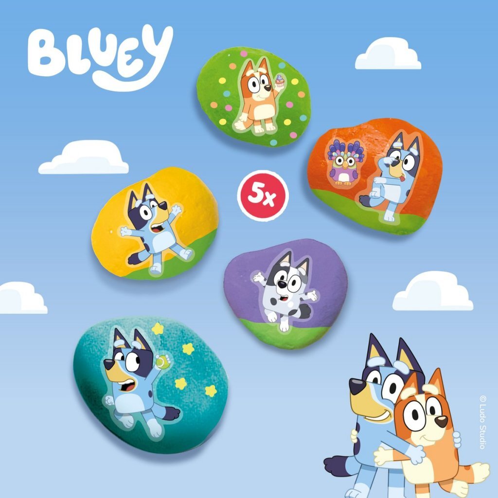 SES Creative Stenen Schilderen Bluey