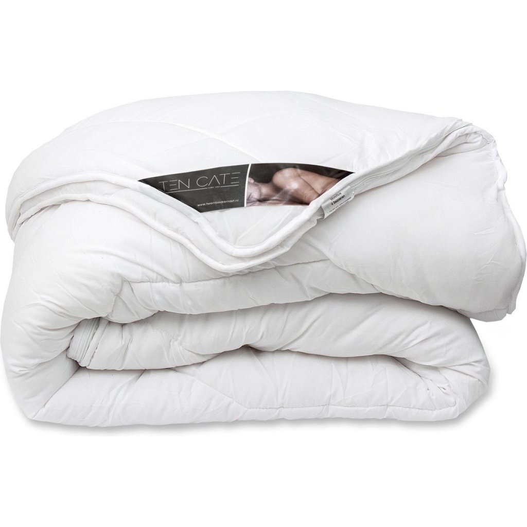 Ten Cate premium 4 seizoenen eenpersoons dekbed 140x200 cm wit afbeelding