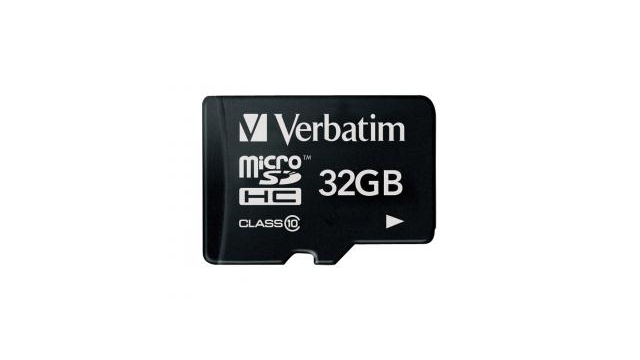 Verbatim vb-tfhc10-32g microsdhc-kaart 32 gb class 10 afbeelding