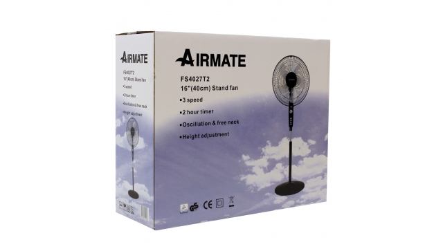 Airmate Stat.ventil.110-140cm 2h Timer