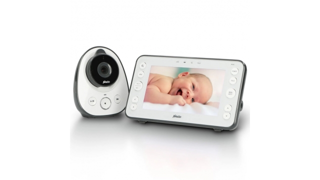 Alecto DVM-150 Babyfoon met Camera + Kleurenscherm Wit/Zwart