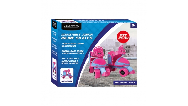 Alert Junior Inline Skates 29-34 Roze