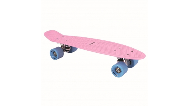 Alert Skateboard 55 cm Roze/Blauw