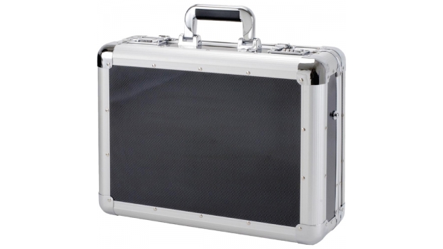 Alumaxx Laptop Koffer C-1 Aluminium Zilver-Carbonlook