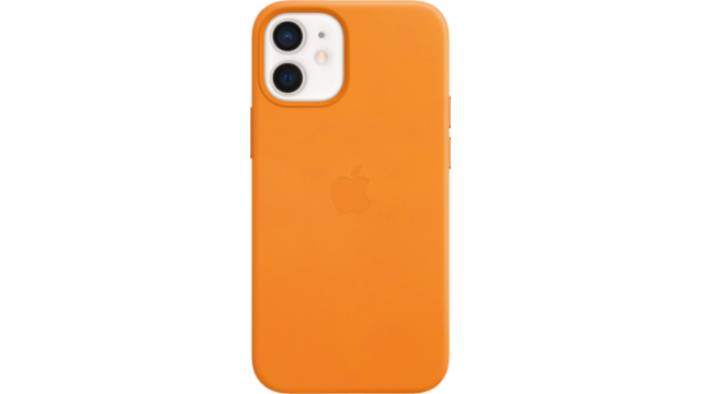 Apple IPhone 12 Mini Leder Case Mit MagSafe Tassen/covers Telecom