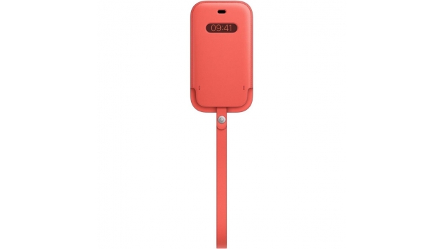 Apple iPhone 12 Mini Leren Sleeve MagSafe Pink Citrus