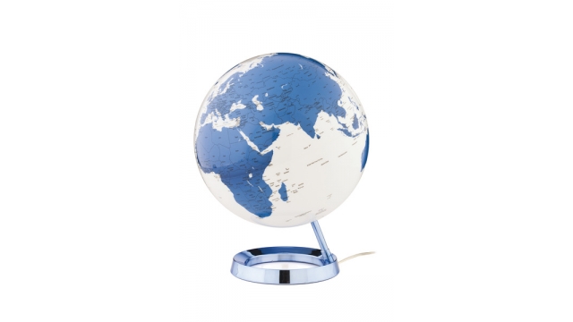 Atmosphere NR-0331F7N5-GB Globe Bright HOT Blue 30cm Diameter Kunststof Voet Met Verlichting
