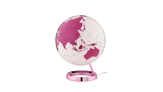 Atmosphere NR-0331F7N6-GB Globe Bright HOT Pink 30cm Diameter Kunststof Voet Met Verlichting
