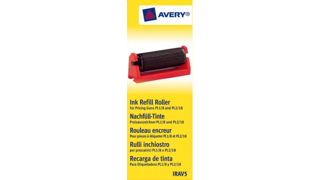 Avery AV-IRAV5 Inktrol Voor Prijstang PL1/8 En PL2/18 5 Stuks