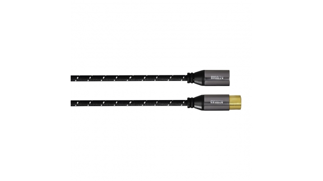 Avinity Audiokabel XLR-stekker - XLR-koppeling Stof Verguld 0,5 M