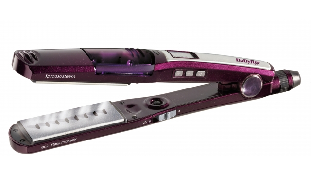 Babyliss ST395E iPro Stoom Stijltang Paars