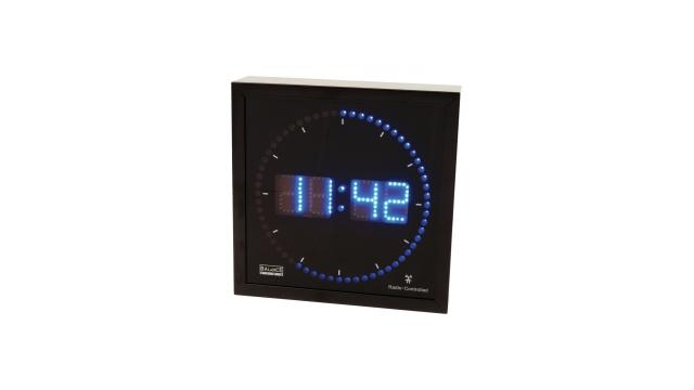 Balance He-clock-27 Aluminium Led Wandklok