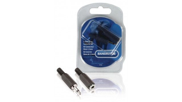 Bandridge BPP300 Audio Connector Kit 3.5 Mm Zwart
