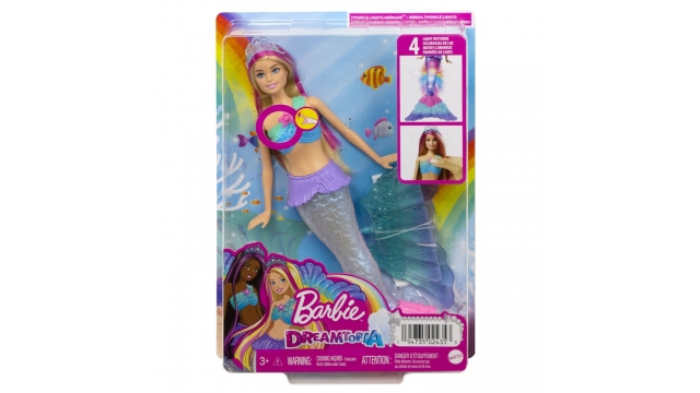 Barbie Dreamtopia Twinkle Lights Zeemeermin Pop + Licht