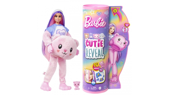Barbie Cutie Reveal Coxy Cute Tees Teddy Pop