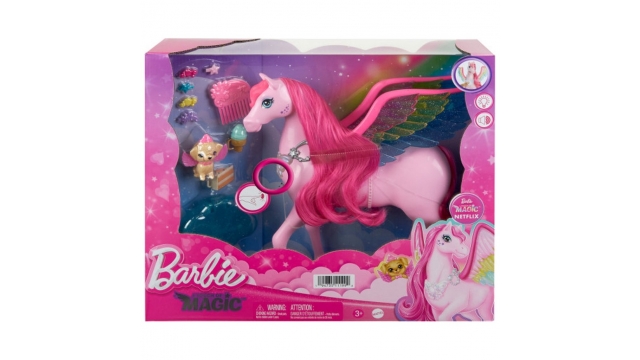 Barbie Dreamtopia Pegasus + Accessoires + Licht en Geluid