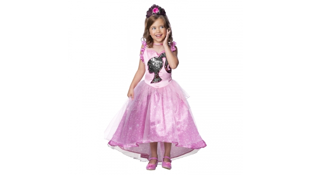 Barbie Prinsessenjurk 7-8 Jaar