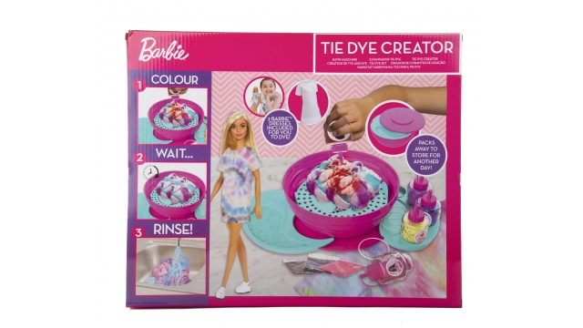 Barbie Tie Dye Machine met Pop