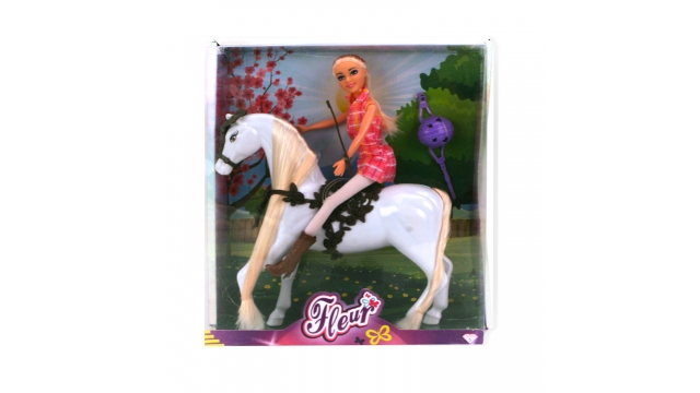 Fleur Pop met Paard Set