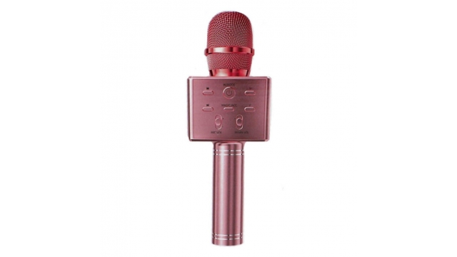 Karaoke Microfoon + Bluetooth Roze