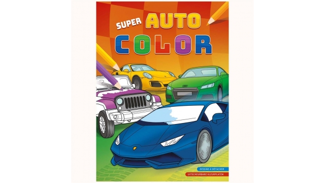 Super Auto Kleurboek
