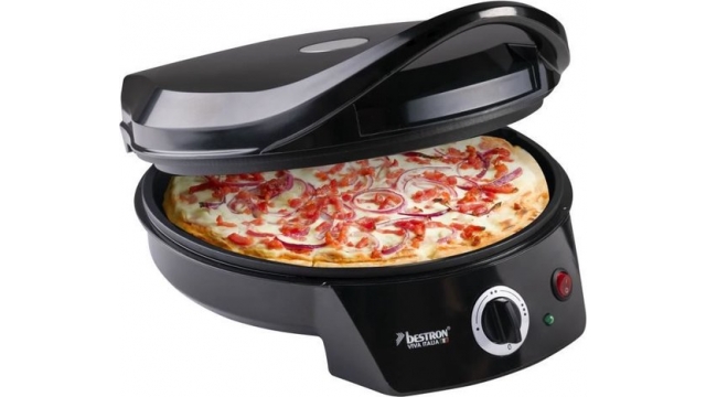 Bestron APZ400Z Pizza Maker Zwart