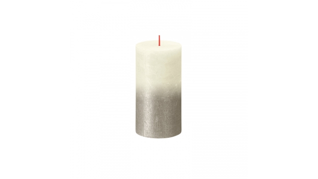 Bolsius Kaars 13x6,8 cm Fading Parel Champagne