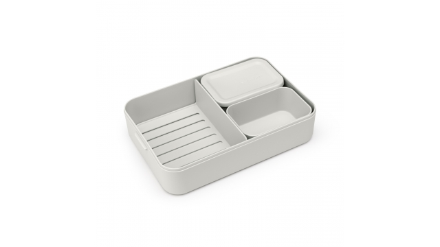 Brabantia Make & Take Bento Lunchbox L Lichtgrijs