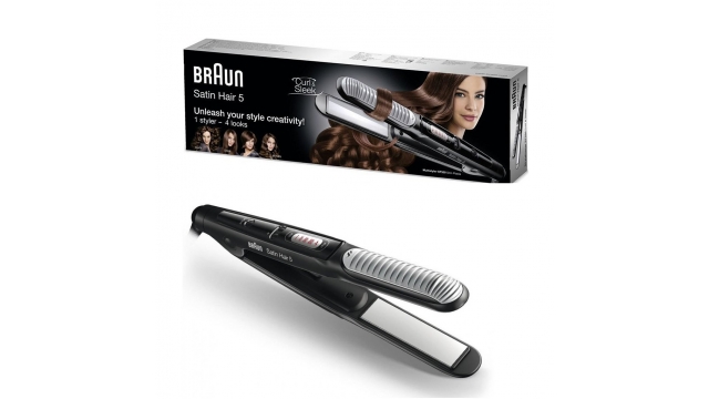 Braun BRST550E Satin Hair 5 Multistyler Zwart/Zilver