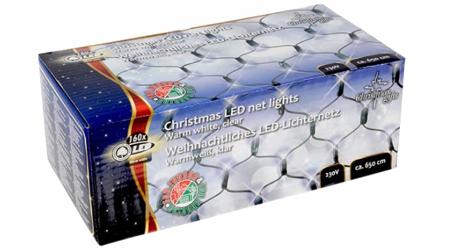 Christmas Gifts Kerstverlichting Net 160 LEDs 1.5M IP44