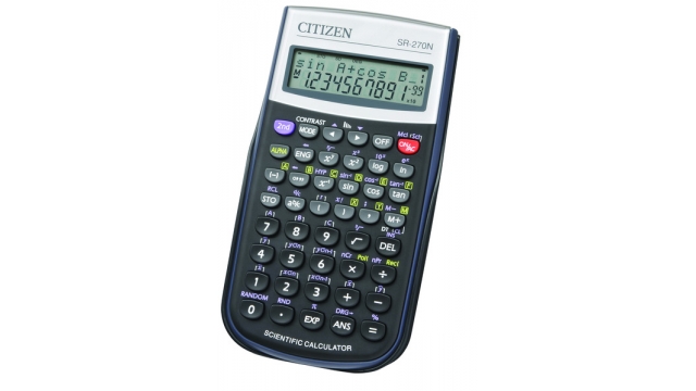 Citizen CI-SR270N Calculator Wetensch. SR270N Cool4School Black
