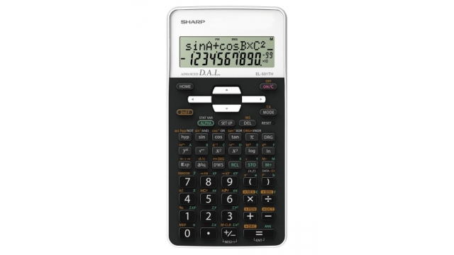 Citizen SH-EL531THWH Calculator Sharp EL531THWH Zwart-wit Wetenschappelijk