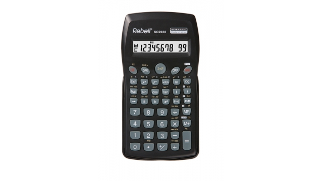 Citizen RE-SC2030-BX Calculator Rebell SC2030 Zwart Wetenschappelijk (box)
