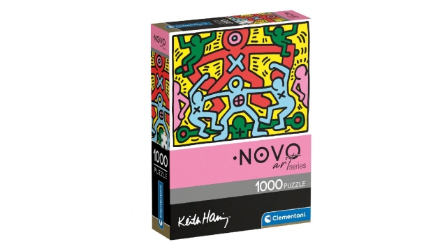 Clementoni Novo Art Series Puzzel Keith Haring 1000 Stukjes