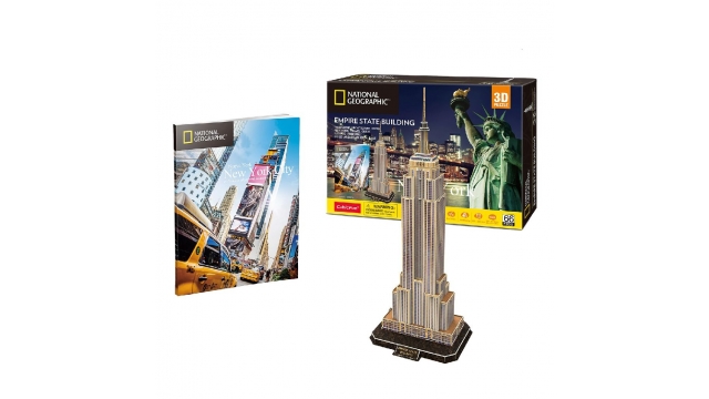 Cubic Fun National Geographic 3D Puzzel The Empire State Building 66 Stukjes