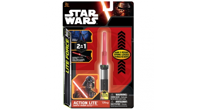 Disney Star Wars 2in1 Lite Force Sleutelhanger met Licht Assorti