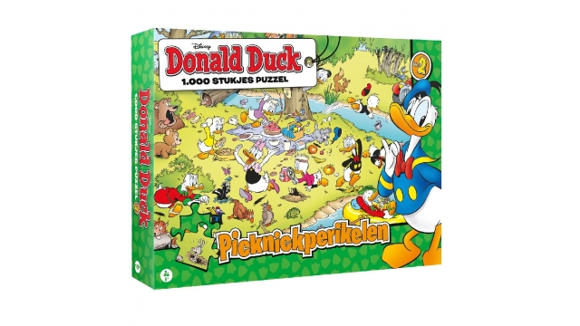 Disney Puzzel Donald Duck Picknickperikelen 1000 Stukjes
