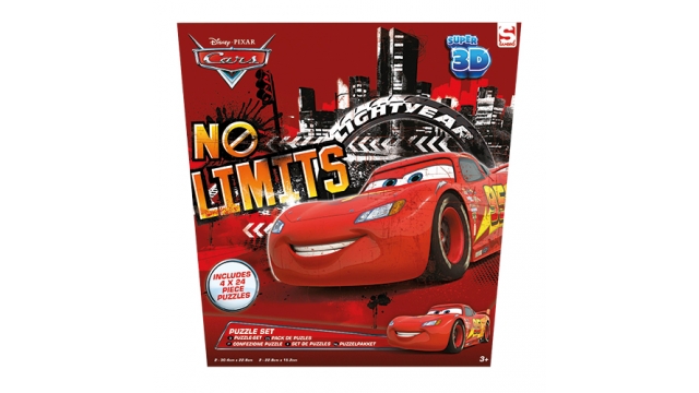 Disney Cars 4in1 3D Puzzel