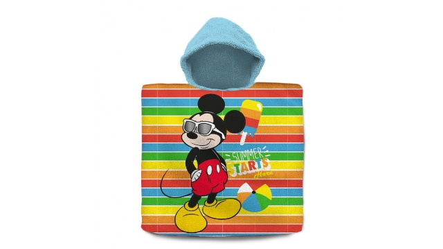 Disney Mickey Mouse Bad-Poncho 60x120 cm