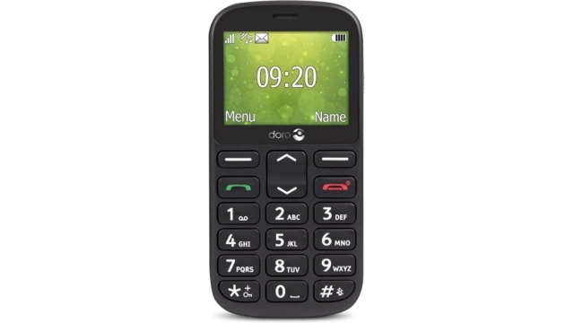 Doro 1361 BK Mobiele Telefoon Zwart
