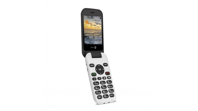 Doro 6620 Mobiele Telefoon Wit/Zwart