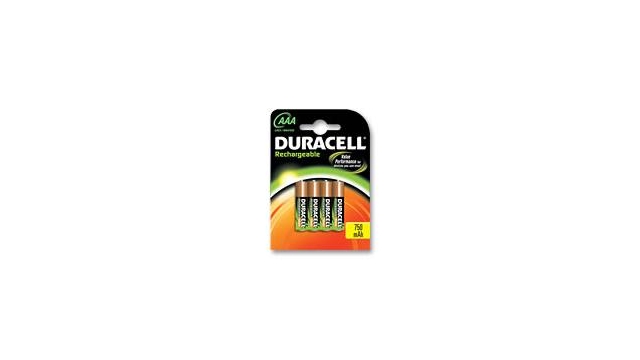Duracell 5000394090231 Batterij Oplaadbaar Set Van 4xAAA