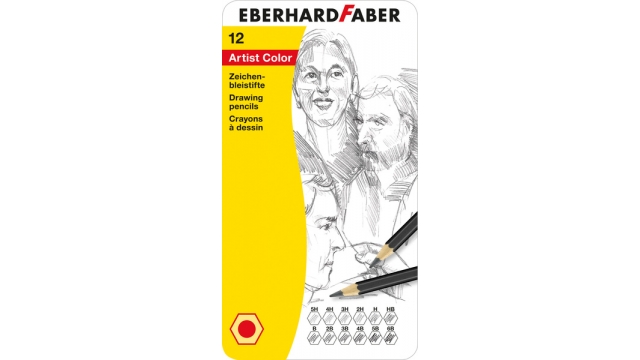 Eberhard Faber EF-511313 Potlood Bliketui 12 Stuks 12 Hardtegraden