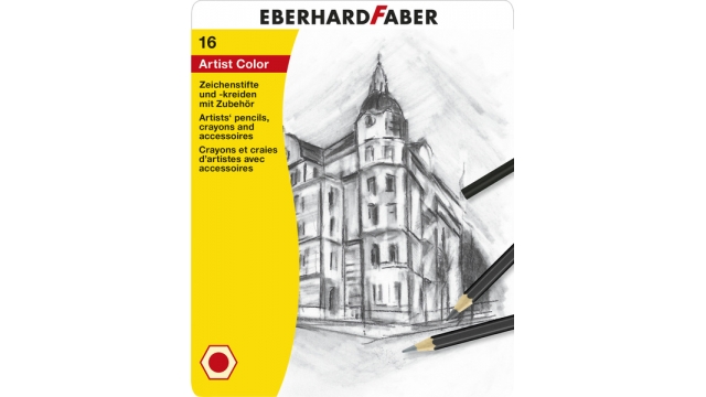 Eberhard Faber EF-516916 Tekenset EFA Bliketui 16 Stuks