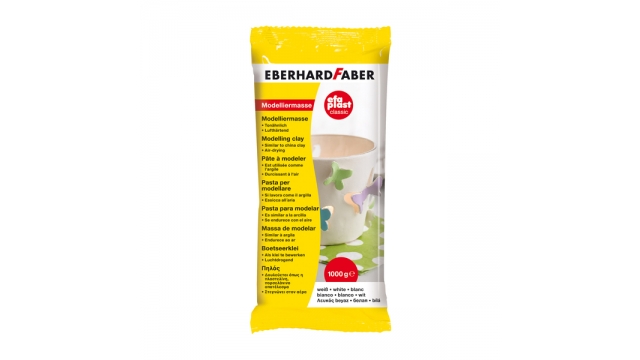 Eberhard Faber EF-570101 Efaplast 1000 Gram Wit