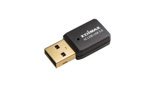 Edimax EW-7822UTC Draadloze Usb-adapter Ac1200 Wi-fi Zwart