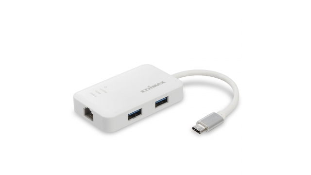 Edimax EU-4308 Netwerk USB 3.0 Hub Gigabit 5 Poorten