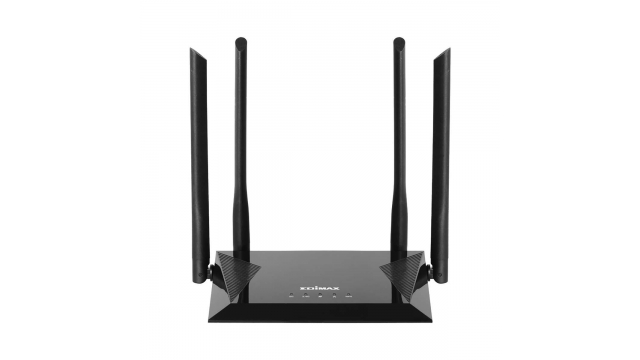 Edimax BR-6476AC Draadloze Router Ac1200 2.4/5 Ghz (dual Band) 10/100 Mbit Zwart