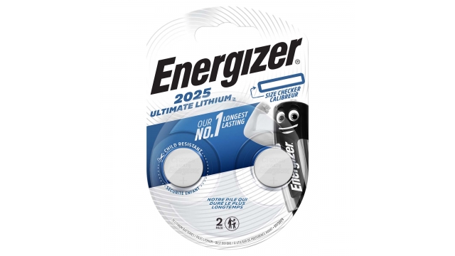 Energizer 53542301305 Lithium Cr2025 Ultimate 2-blister