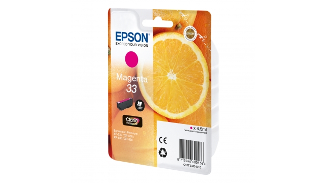 Epson T334340 Origineel Rood 4,5ml